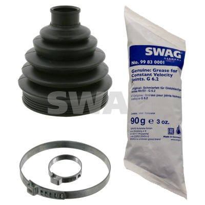 SWAG 70 91 4769 Féltengely gumiharang készlet, porvédő készlet